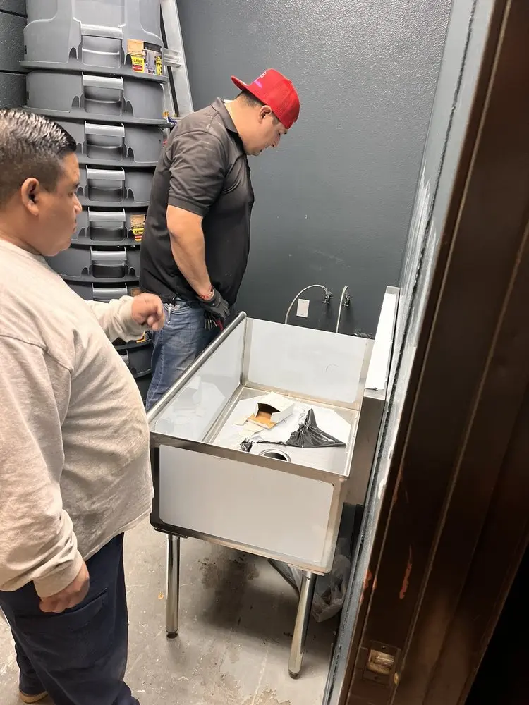 Commercial plumbing and sink installation in Sergeant Bluff